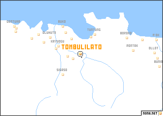 map of Tombulilato