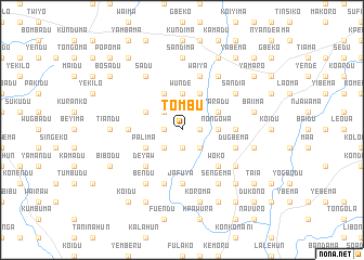 map of Tombu