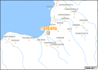 map of Tomeang