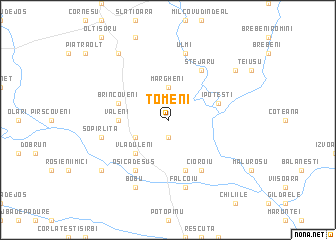 map of Tomeni