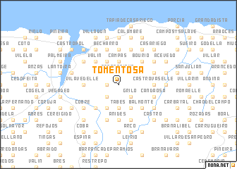 map of Tomentosa