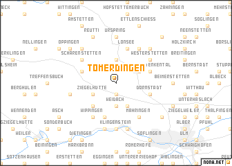 map of Tomerdingen