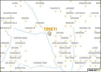 map of Tometi