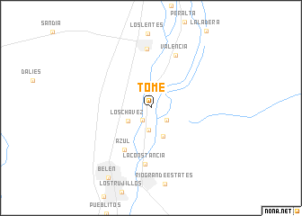 map of Tome