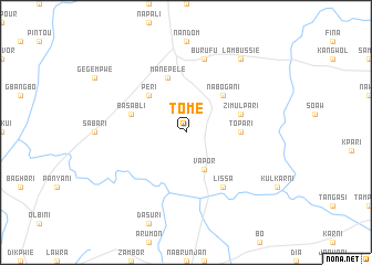 map of Tome