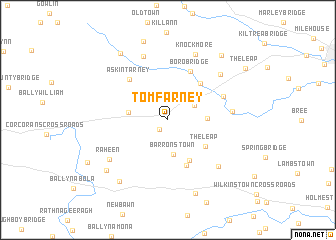 map of Tomfarney