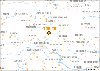 map of Tomica