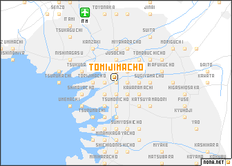 map of Tomijimachō