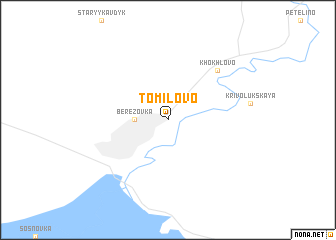 map of Tomilovo