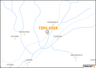 map of Tomilunga