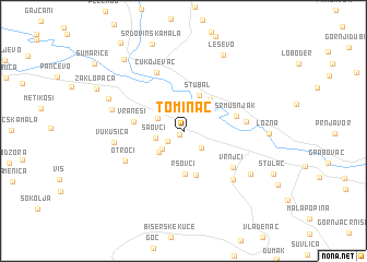 map of Tominac
