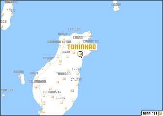 map of Tominhao
