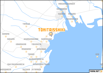 map of Tomitaisshiki