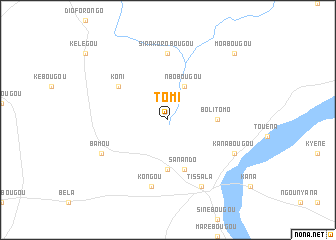 map of Tomi