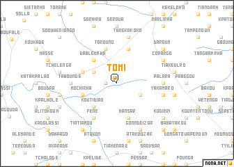 map of Tomi