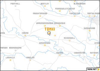 map of Tomki