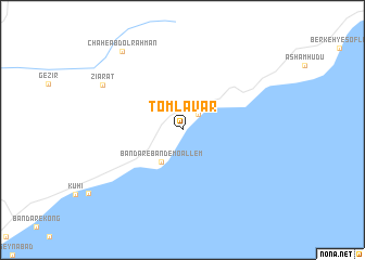 map of Tom Lāvar