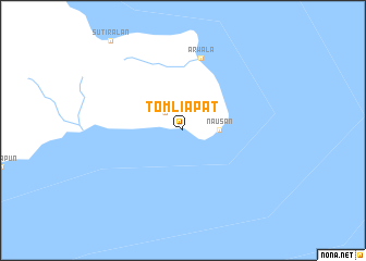 map of Tomliapat