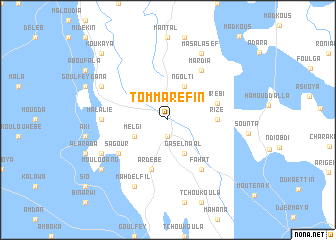 map of Tom Maréfin