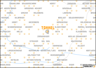 map of Tommel