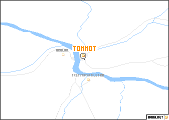 map of Tommot