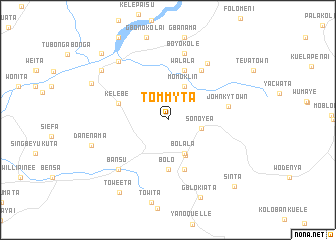 map of Tommyta