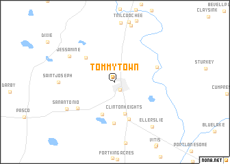 map of Tommytown