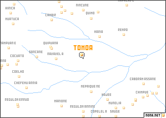 map of Tomoa