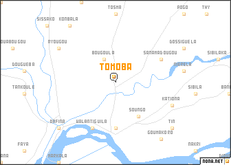 map of Tomoba