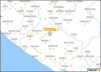 map of Tomobli