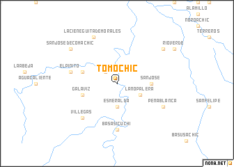 map of Tomochic