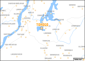 map of Tomogo