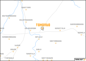 map of Tomondo