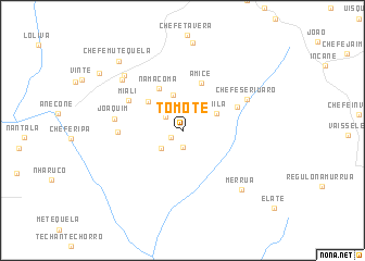 map of Tomote