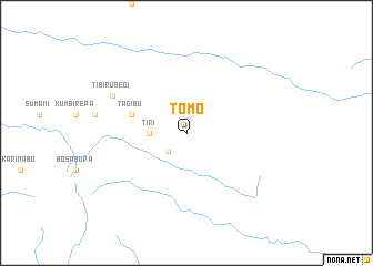 map of Tomo