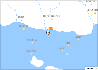 map of Tomo