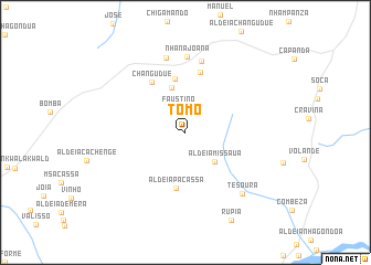 map of Tomo