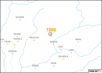 map of Tómo