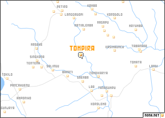 map of Tompira