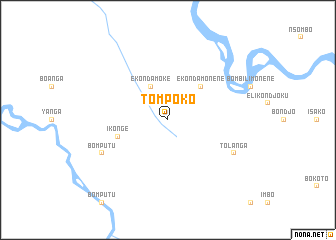 map of Tompoko