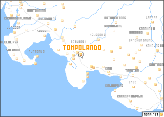 map of Tompolando