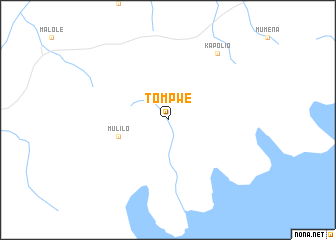 map of Tompwe