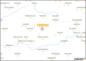 map of Tomruk