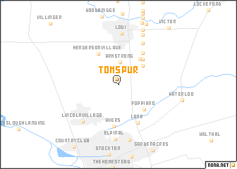 map of Tomspur