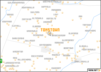map of Tomstown