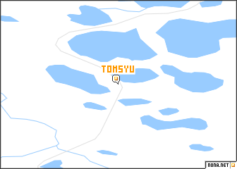 map of Tomsyu