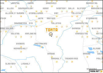 map of Tomta