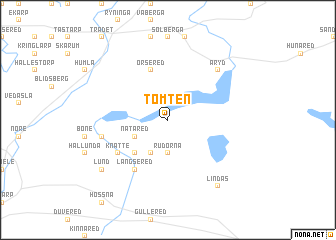 map of Tomten