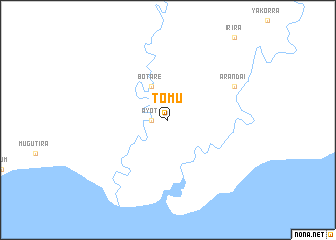 map of Tomu