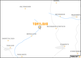 map of Tomylovo